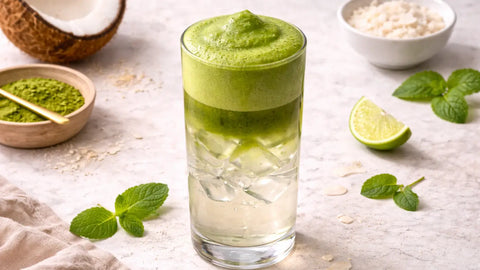 Coconut Matcha Cloud: Your Mouth in the Clouds