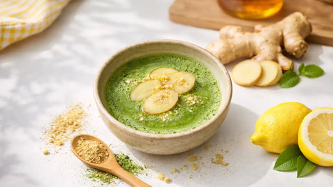 matcha ginger tea