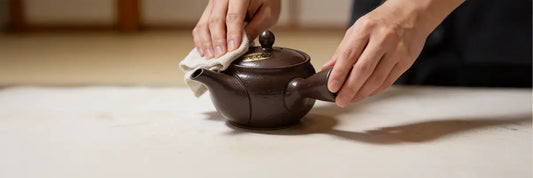 how to clean teapot