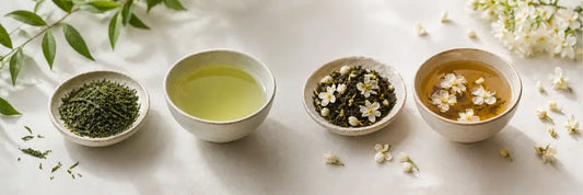 Sencha vs Jasmine Green Tea: How They Actually Compare