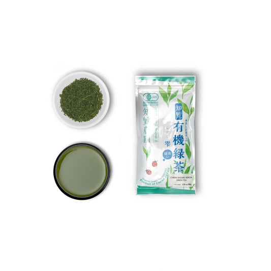 Sencha Shizuku with Matcha Powder