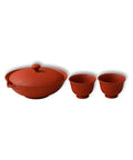 Red Shiboridashi Set
